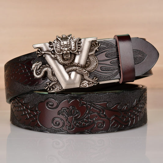 V-Dragon Automatic Buckle Belt - Harajuku Style