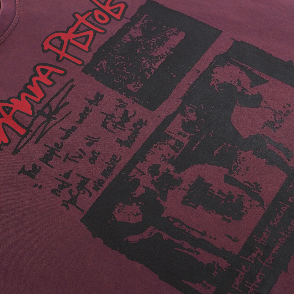 Dark Silhouette Print Cotton Short Sleeve Tee - Harajuku Style