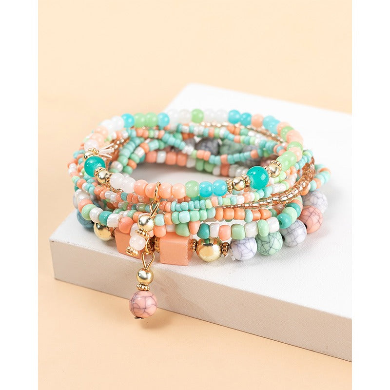 Holiday Storm Simi Yami Beads Bracelet Set