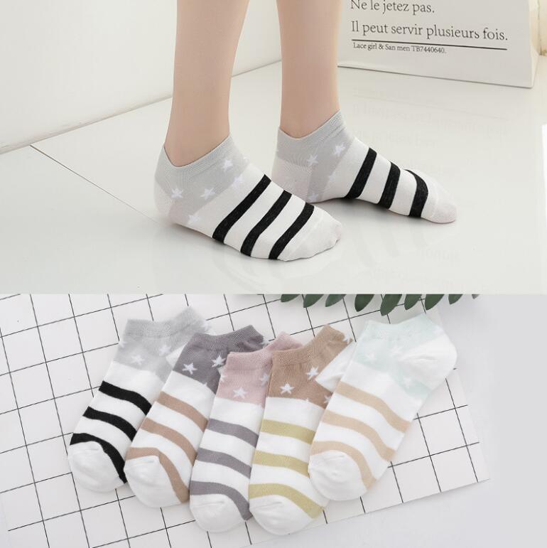 5 Pairs Women's Playful Cartoon Ankle Socks