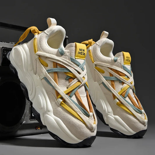 Men's Harajuku Style Casual Sneakers