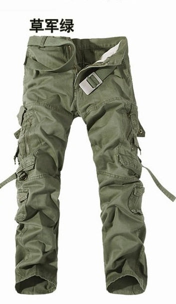 Harajuku Style Multi-Pocket Tactical Pants for Men