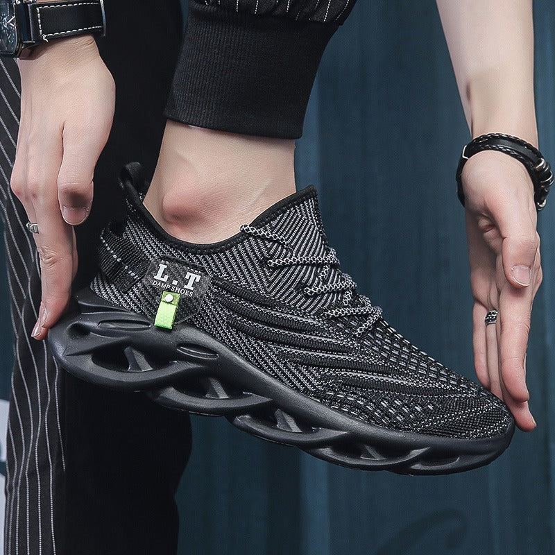 Harajuku Style Breathable Sports Mesh Shoes for Men