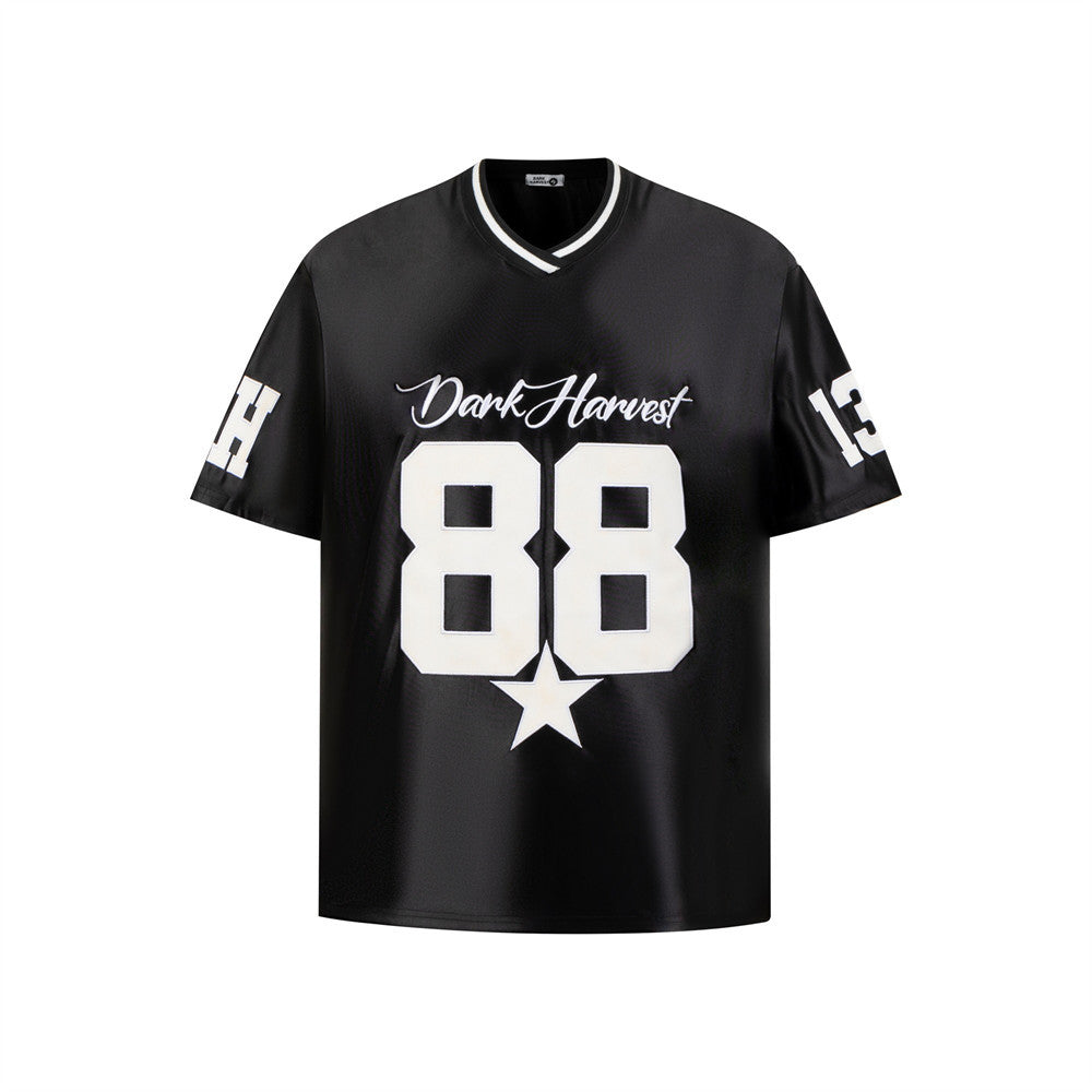Summer Men's Quick-Dry V-Neck Tee