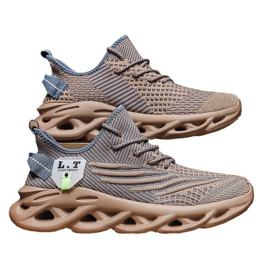 Harajuku Style Breathable Sports Mesh Shoes for Men