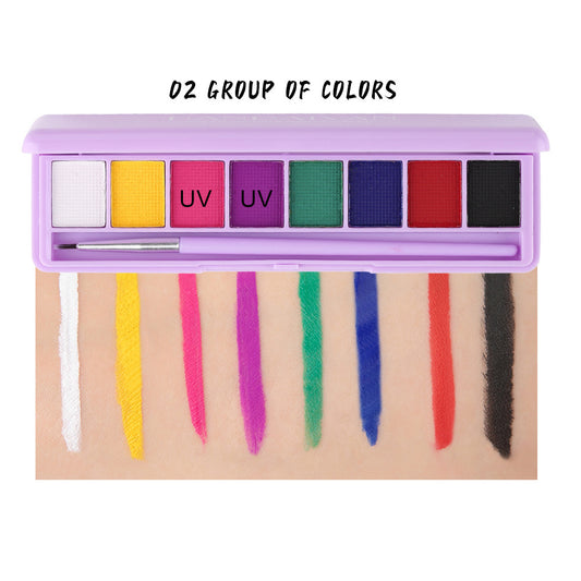 Ultraviolet Glow Water Soluble Body Paint & Eyeliner