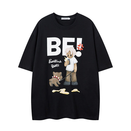 Harajuku Style Cartoon Print Unisex T-Shirt