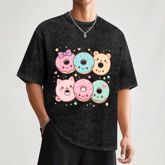 Kawaii Donut Pack Half Dozen T-Shirt
