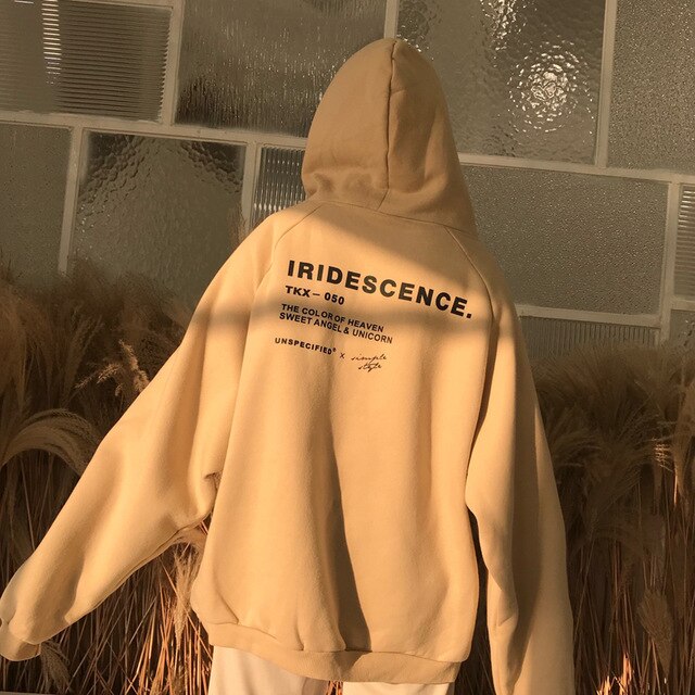 Thick Velvet Hoodies for Women - Trendy Harajuku Style