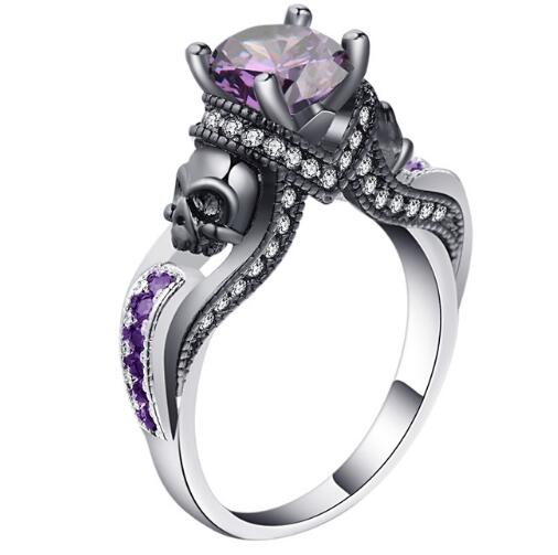 Harajuku Punk Skull Ring - Bold Party Jewelry