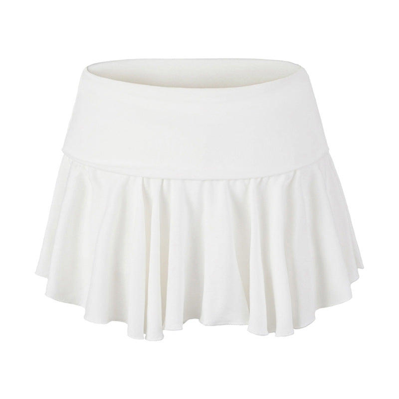 Anti-Slip Pleated Ballet Midi Skirt