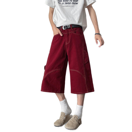 Summer Loose Casual Versatile Cropped Pants