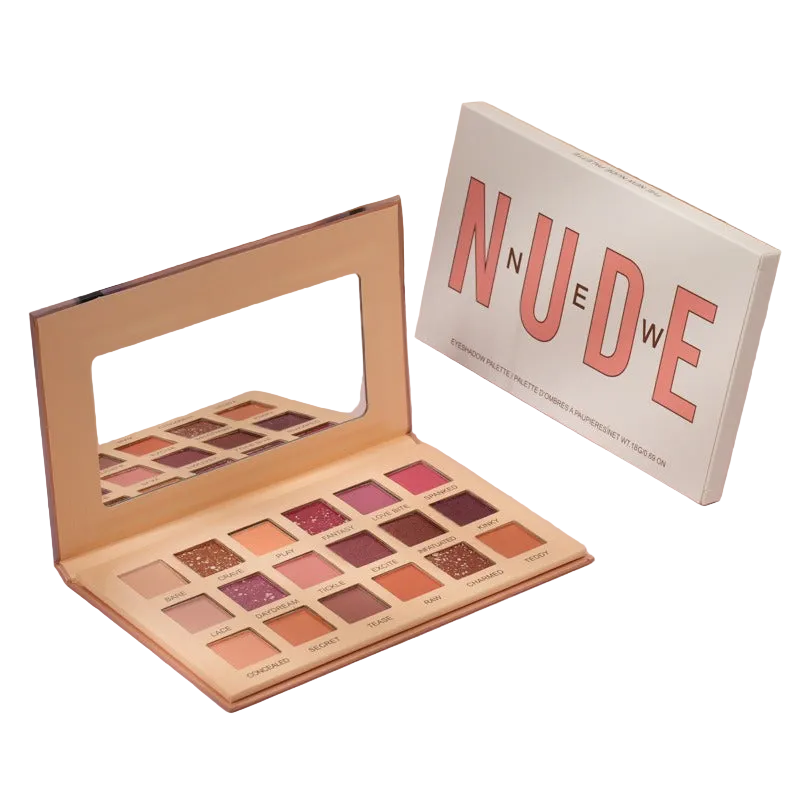 18-Color Desert Rose Matte Pearlescent Eyeshadow Palette