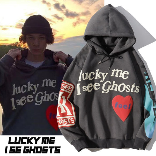 Kanye Foam Love Letters Graffiti Print Hoodie