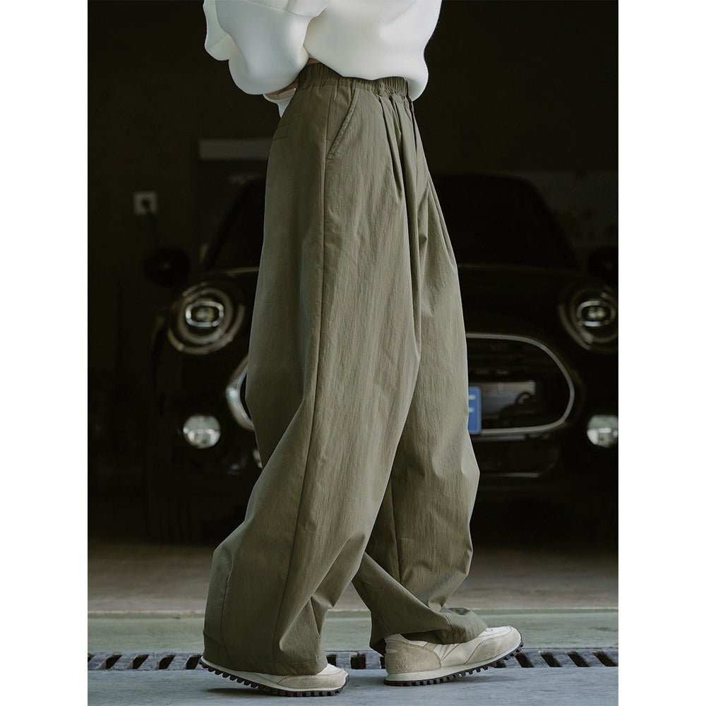 Harajuku Style High Waisted Wide Leg Casual Pants