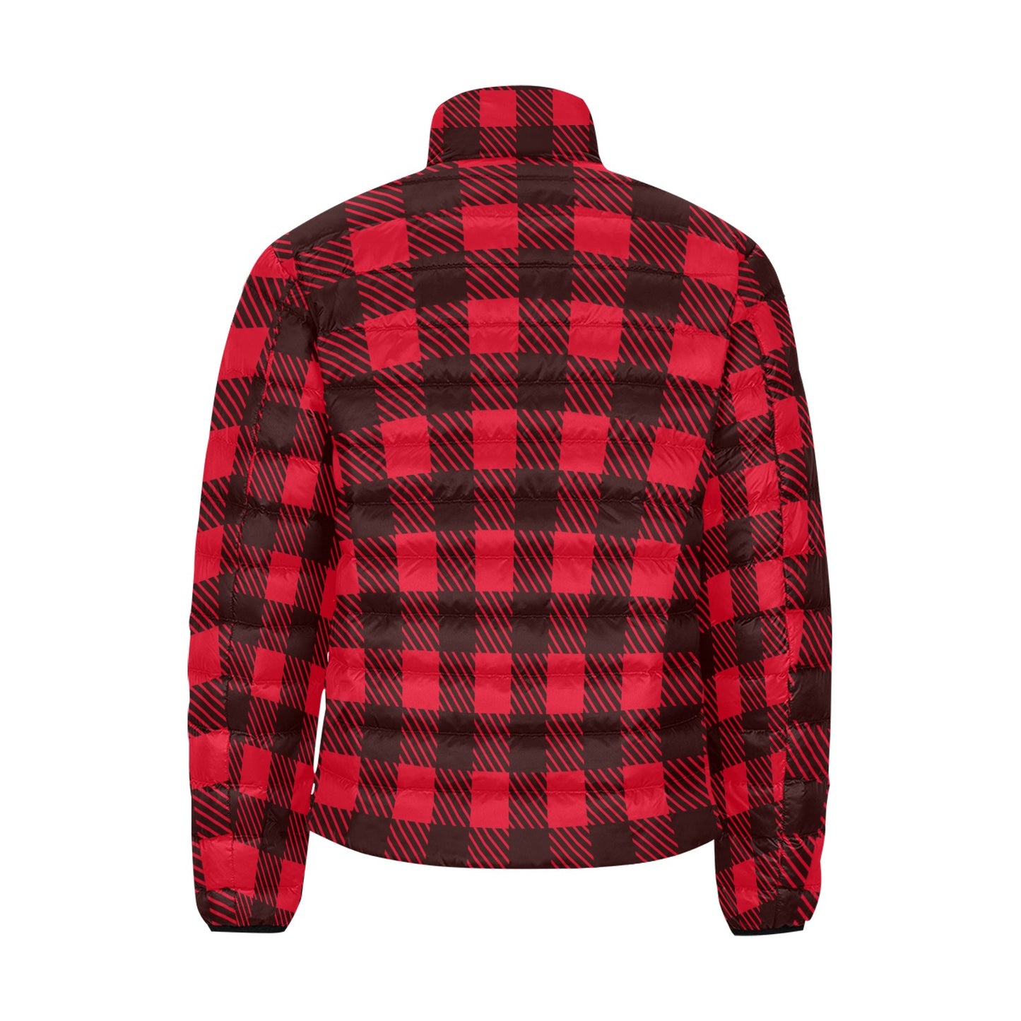 Lumberjack Black and Red Checkerboard Bomber Jacket