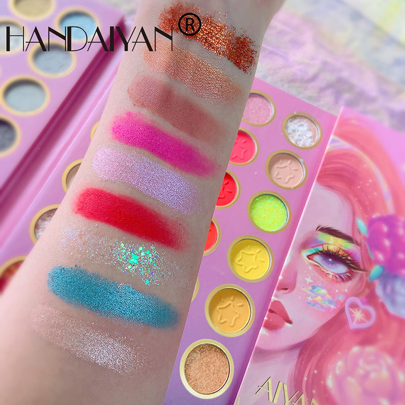 84 Color Eye Shadow and Blush Palette - Harajuku Style