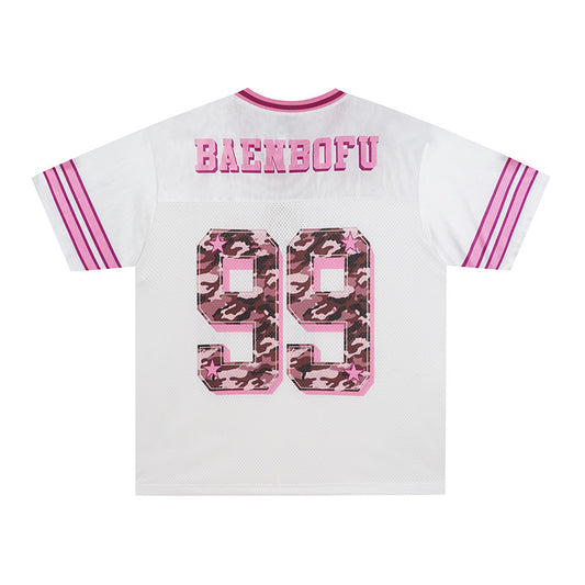 Sweet and Cool Tennis Eye Jersey Short Sleeve — Harajuku Street Style