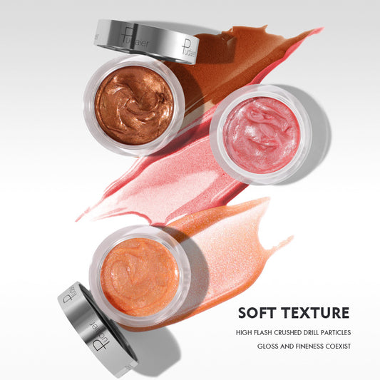 10-Color Liquid Blush Eyeshadow - Harajuku Style