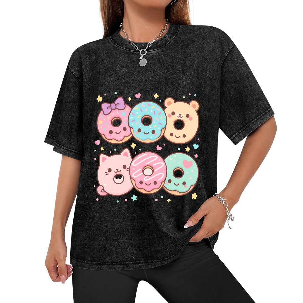 Kawaii Donut Pack Half Dozen T-Shirt