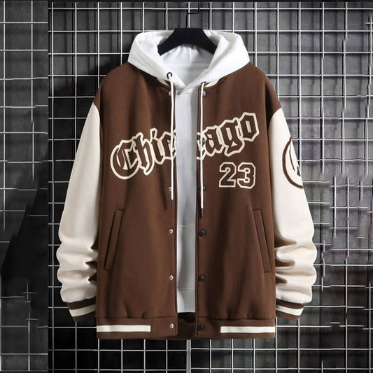 Harajuku Style Youth Men's Baseball Jacket