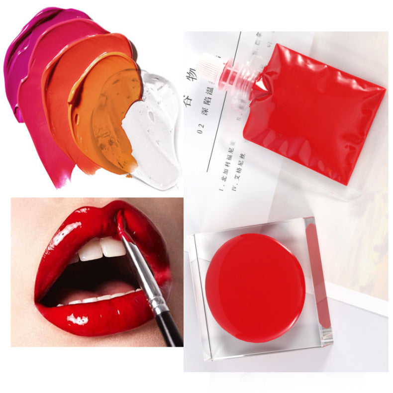 Harajuku-Style Lip Color Paste - 30g Moisturizing Gloss