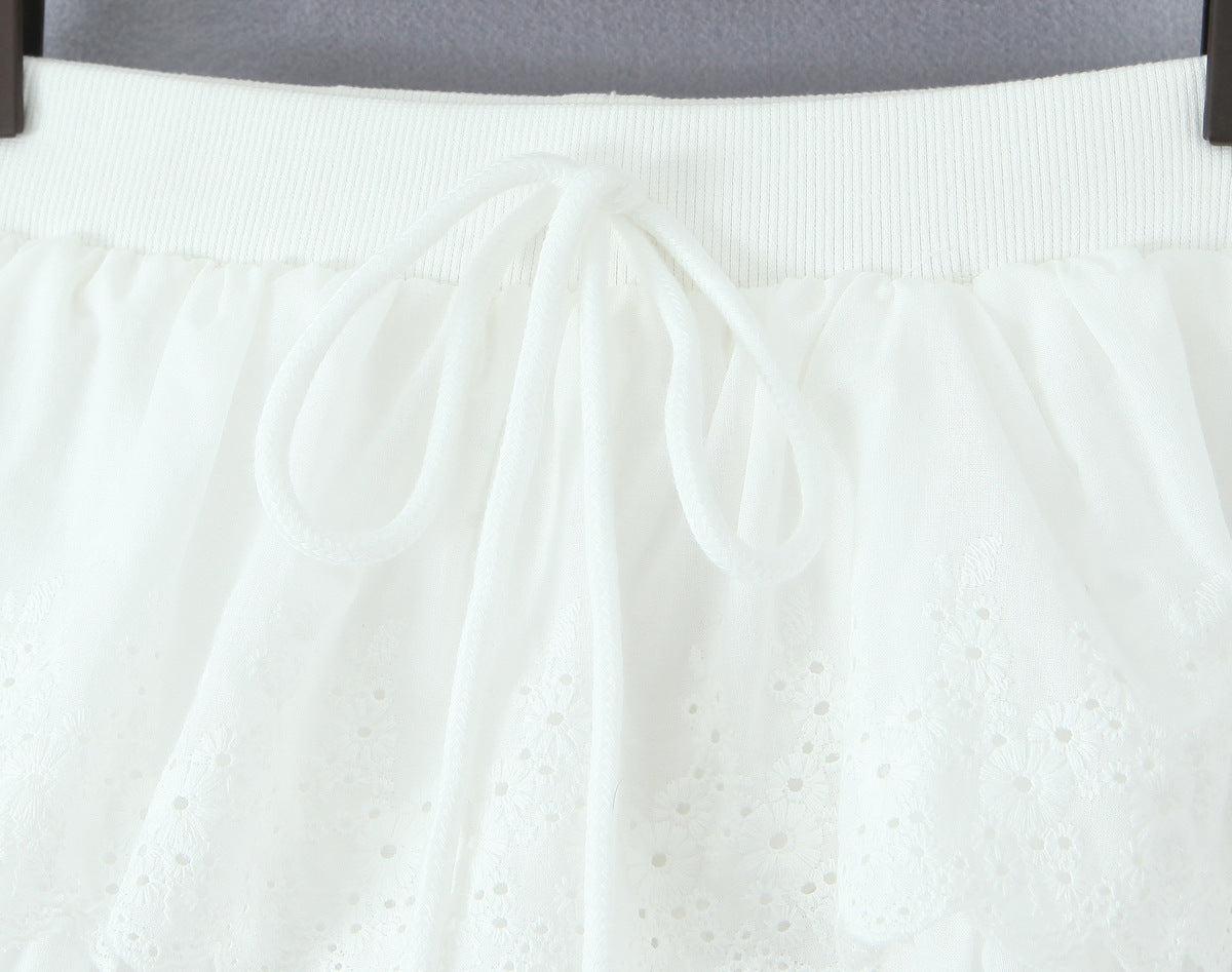Lace Fluffy Skirt