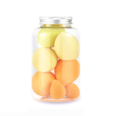 7 PCS Playful Makeup Sponge Set - Dual Use Beauty Eggs