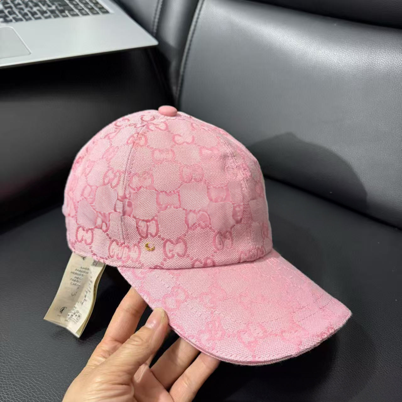 Harajuku Style Jacquard Letter Baseball Cap for Sun Protection