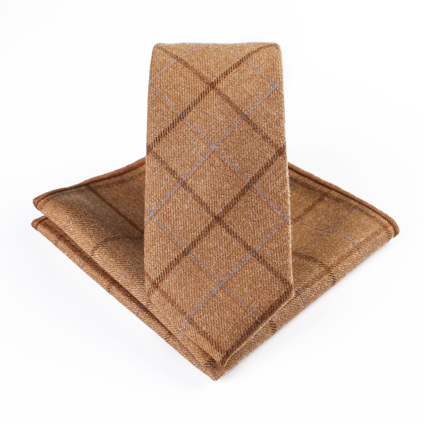 Business Casual Tie Set with Pocket Square