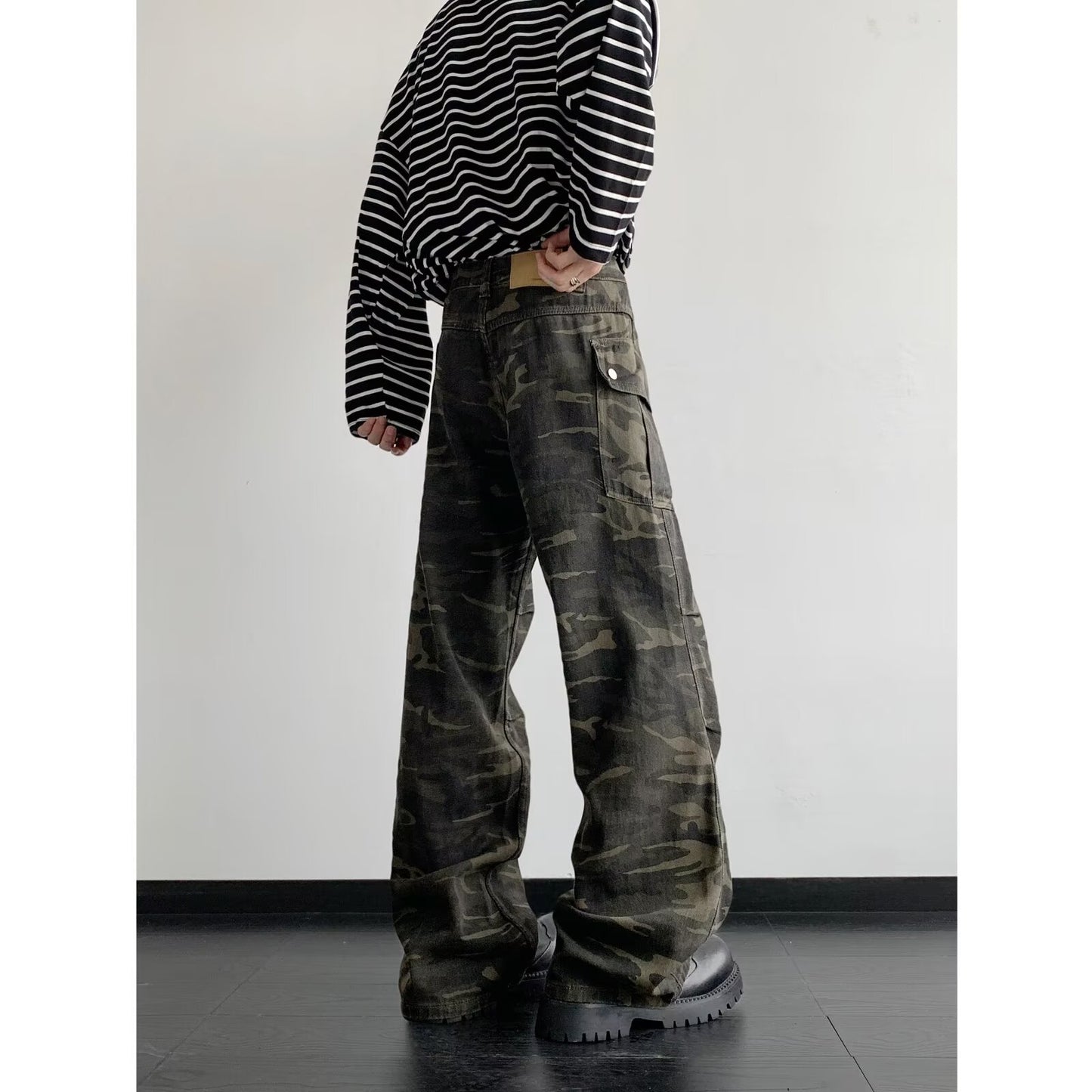 Harajuku Inspired Loose Straight Leg Pants