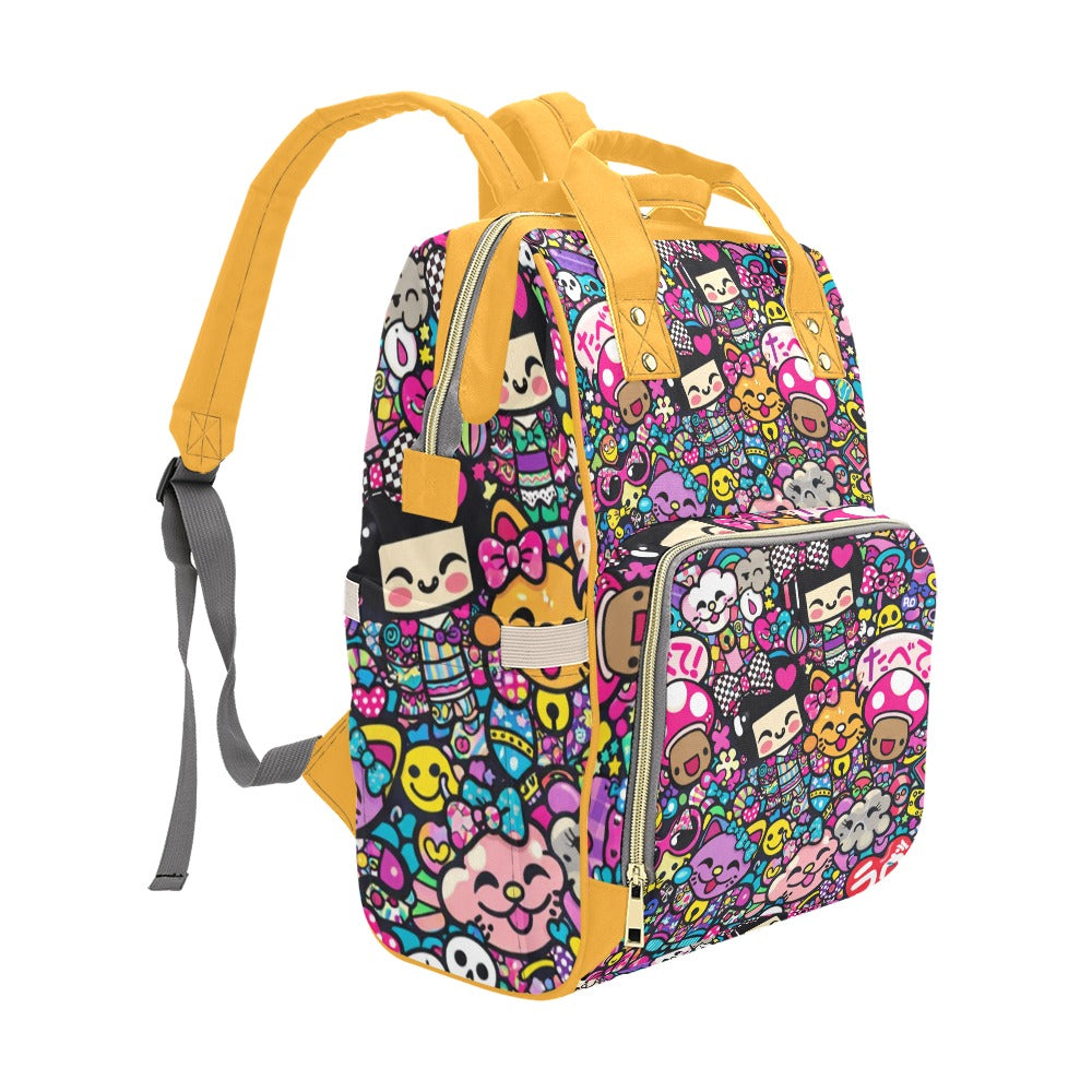 Harajuku Pop Parade Multi-Function Backpack