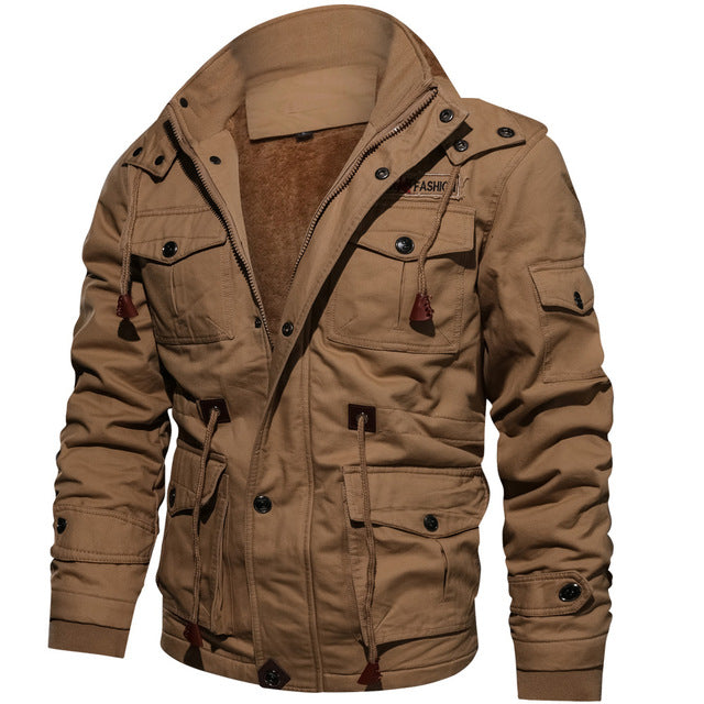 Gothic Plus Size Men's Casual Jacket - Harajuku Style