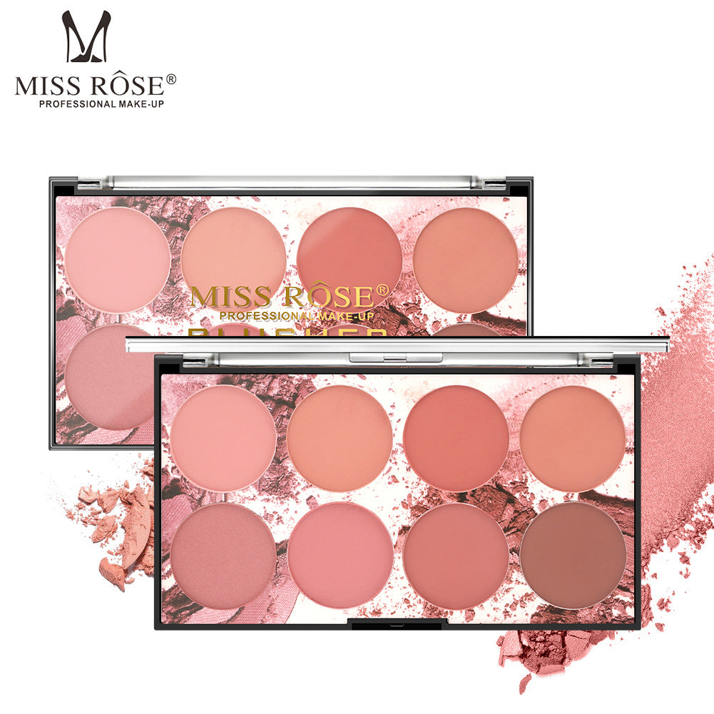 Harajuku Eight Color Blush Palette - Matte Long Lasting