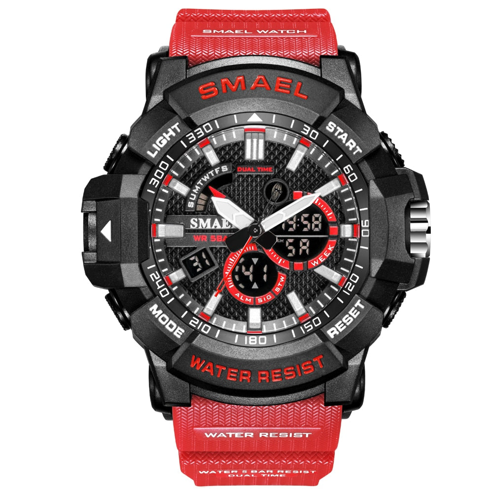 Men's Military Camouflage Waterproof Sport Watch
