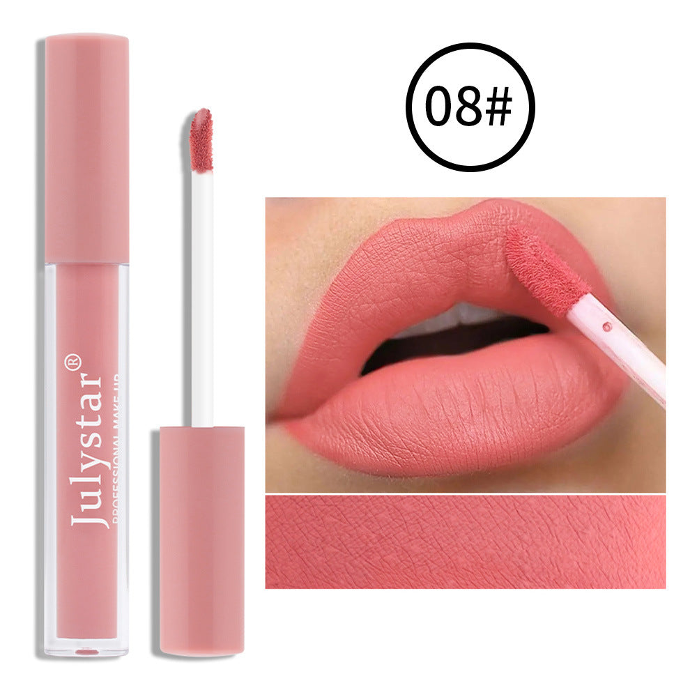 Fog Matte Makeup Free Ice Cream Lip Glaze - Velvet Finish