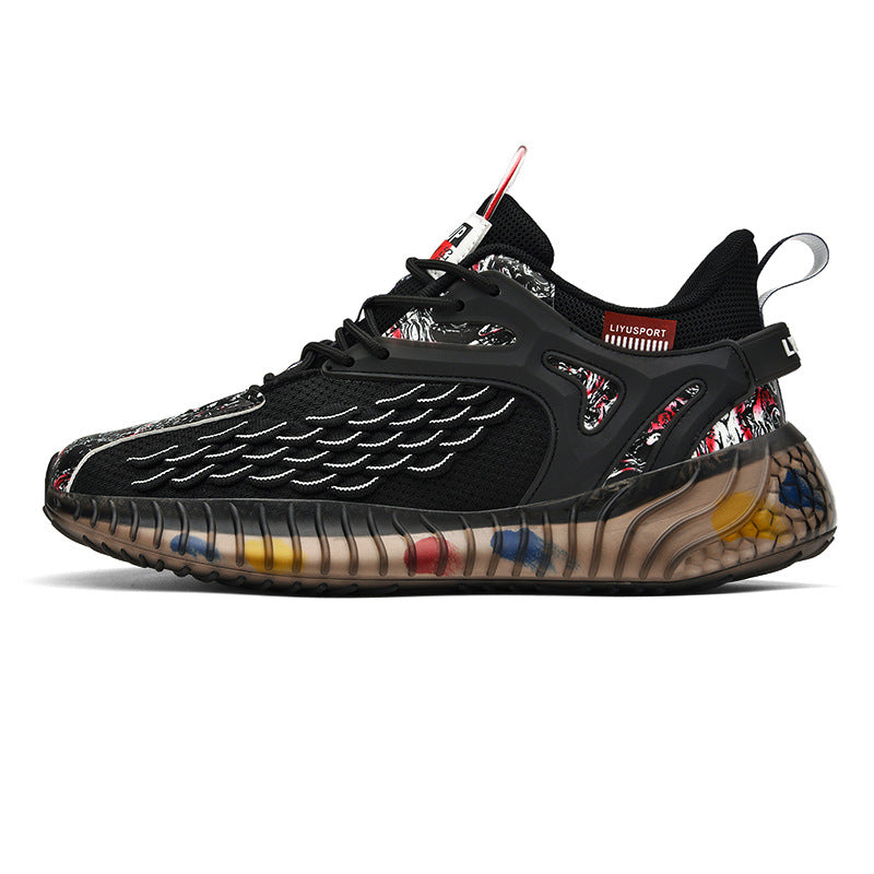 Men's Breathable Running Shoes - Harajuku Style
