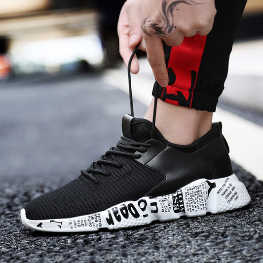 Harajuku Style Breathable Casual Sneakers for Men and Women