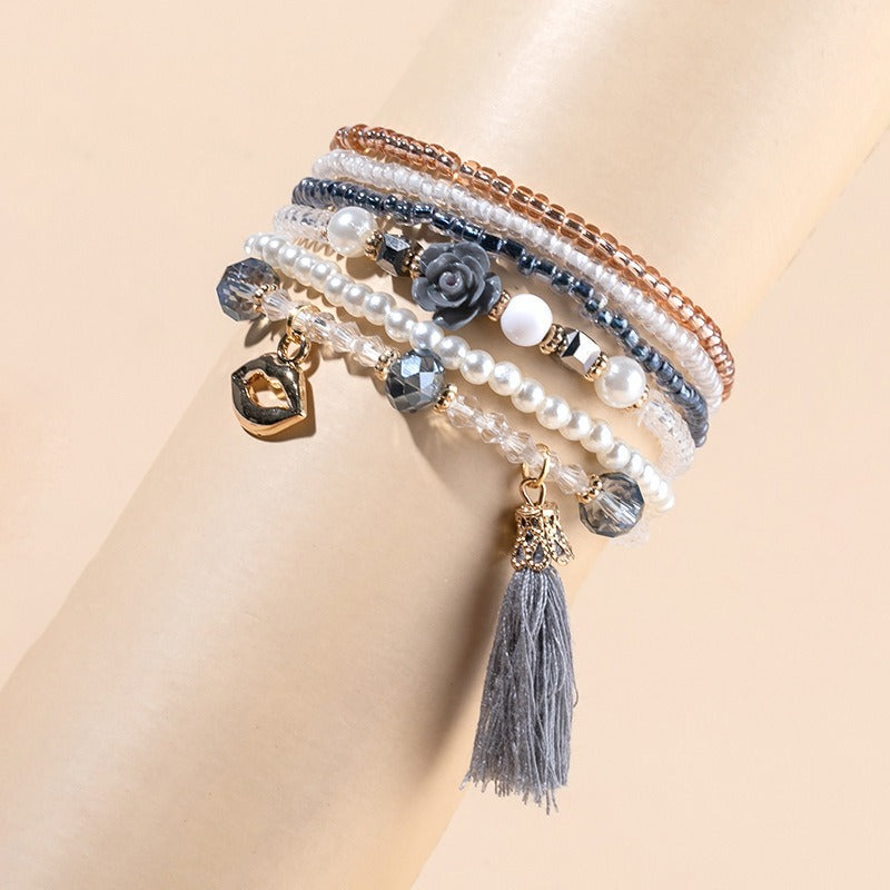 Holiday Storm Simi Yami Beads Bracelet Set