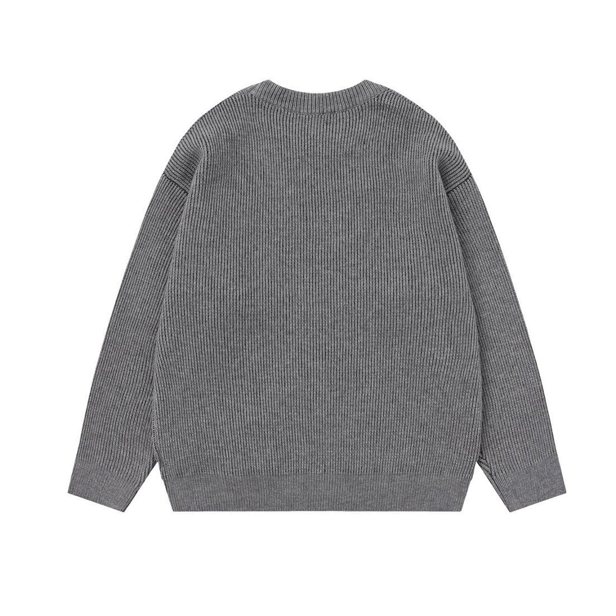 Cat Jacquard Sweater Knitted Sweater