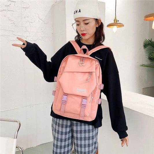 Harajuku Style Large Capacity Backpack for Girls