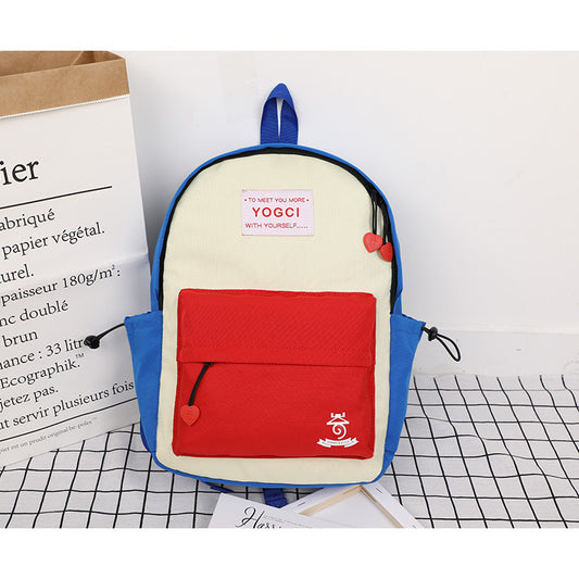 Harajuku Color Matching Schoolbag