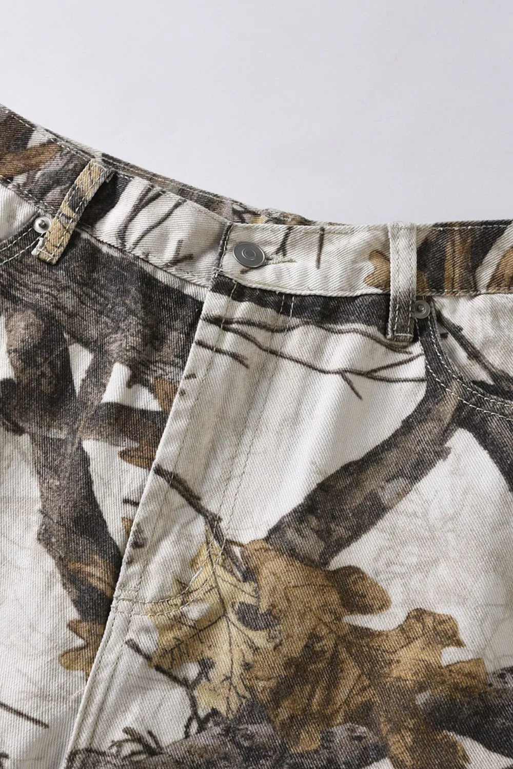 Men's Harajuku Style Printed Straight Leg Jeans