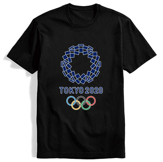 Harajuku Style Tokyo Olympics 2020 Cotton Tee Shirt