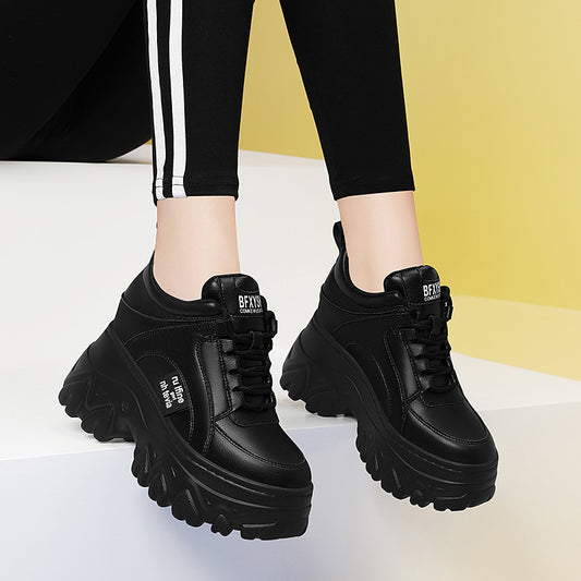 Thick Soled Height Increasing Dad Shoes