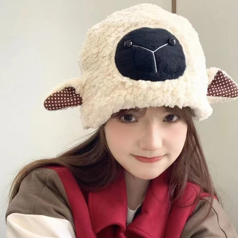 Harajuku Style Japanese Sweet Lamb Hat for Kids