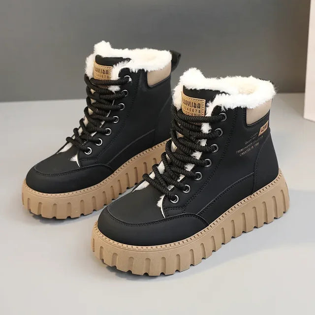 Stylish Winter Boots for Women - Plush & Warm Footwear