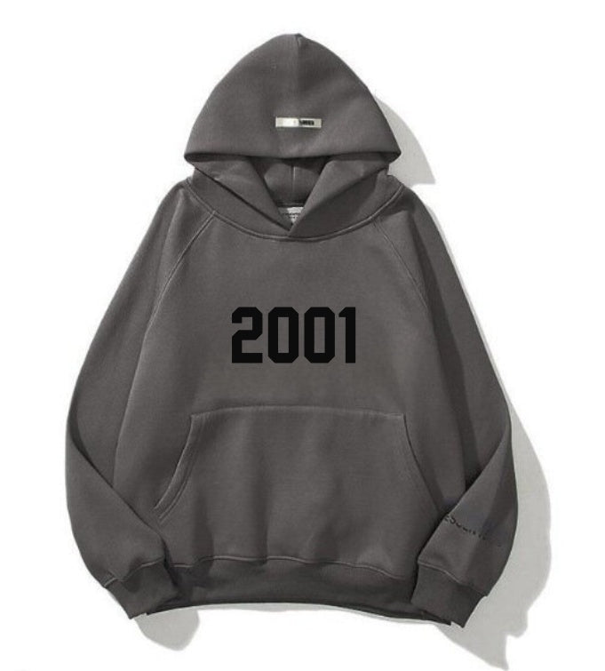 2001 Double Layer Trendy Hoodie - Harajuku Style