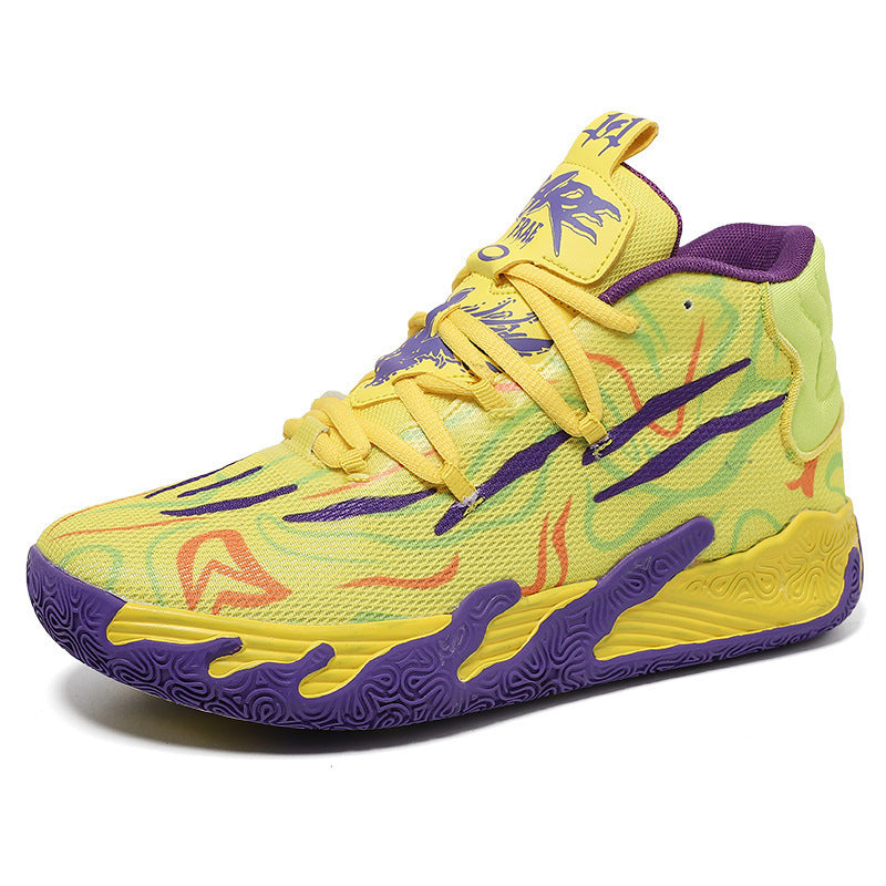 Purple MB.03 Shock-Absorbing Basketball Shoes