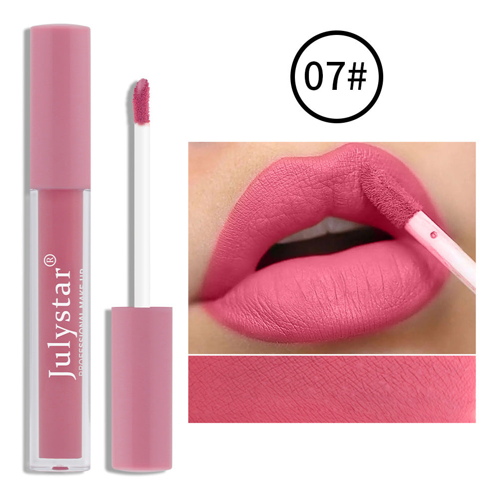 Fog Matte Makeup Free Ice Cream Lip Glaze - Velvet Finish